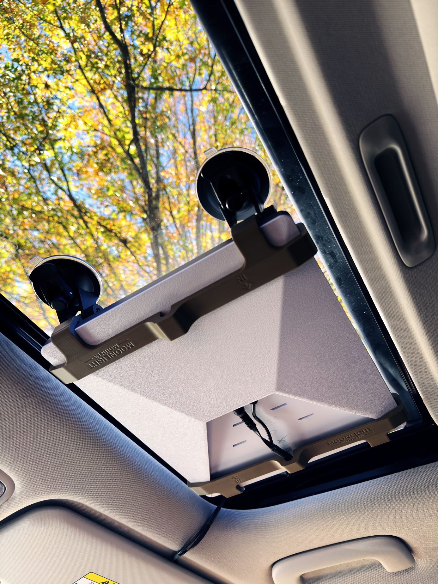 Starlink Mini Suction Cup Mount - Compact Edition for Small Sunroofs, Boat Hatches (UV Protected)