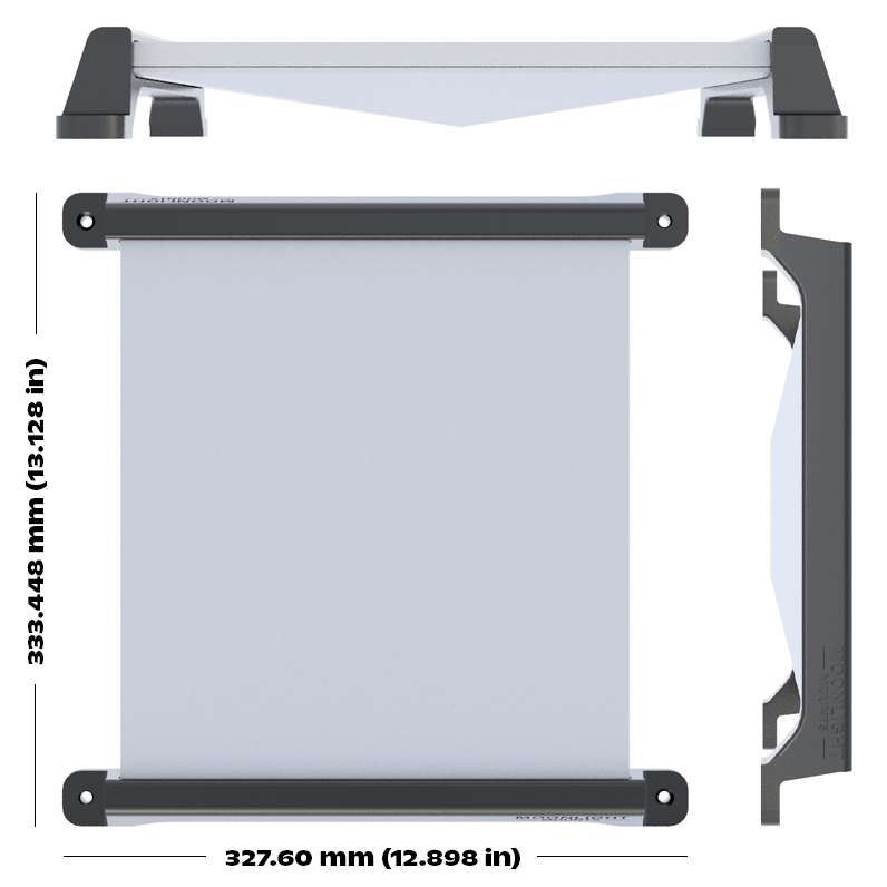 Permanent Surface Mount for Starlink Mini - Premium Roof Installation Kit - Moonlight Mounts LLC