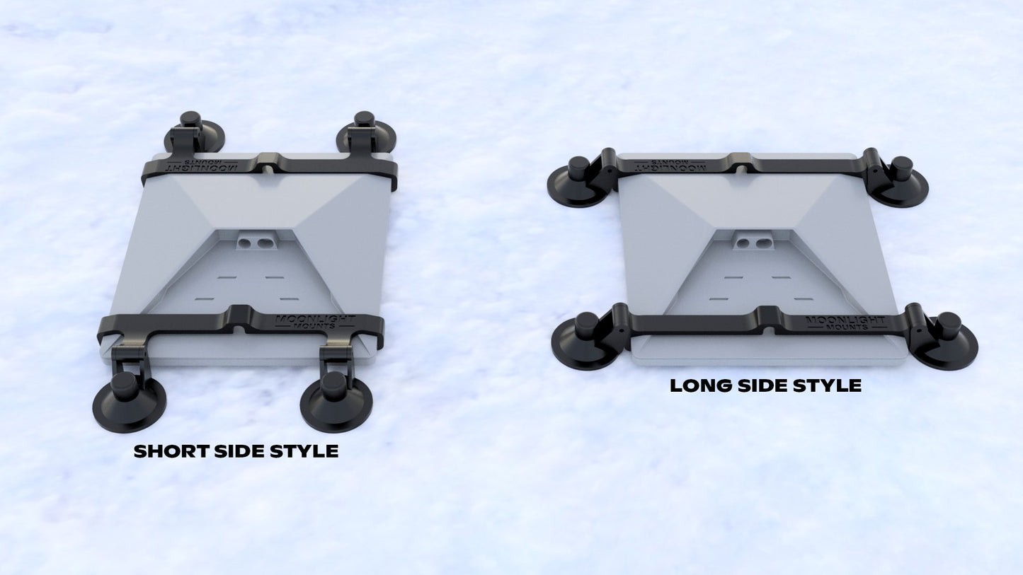 Starlink Mini Low - Profile Suction Mount - Moonlight Mounts