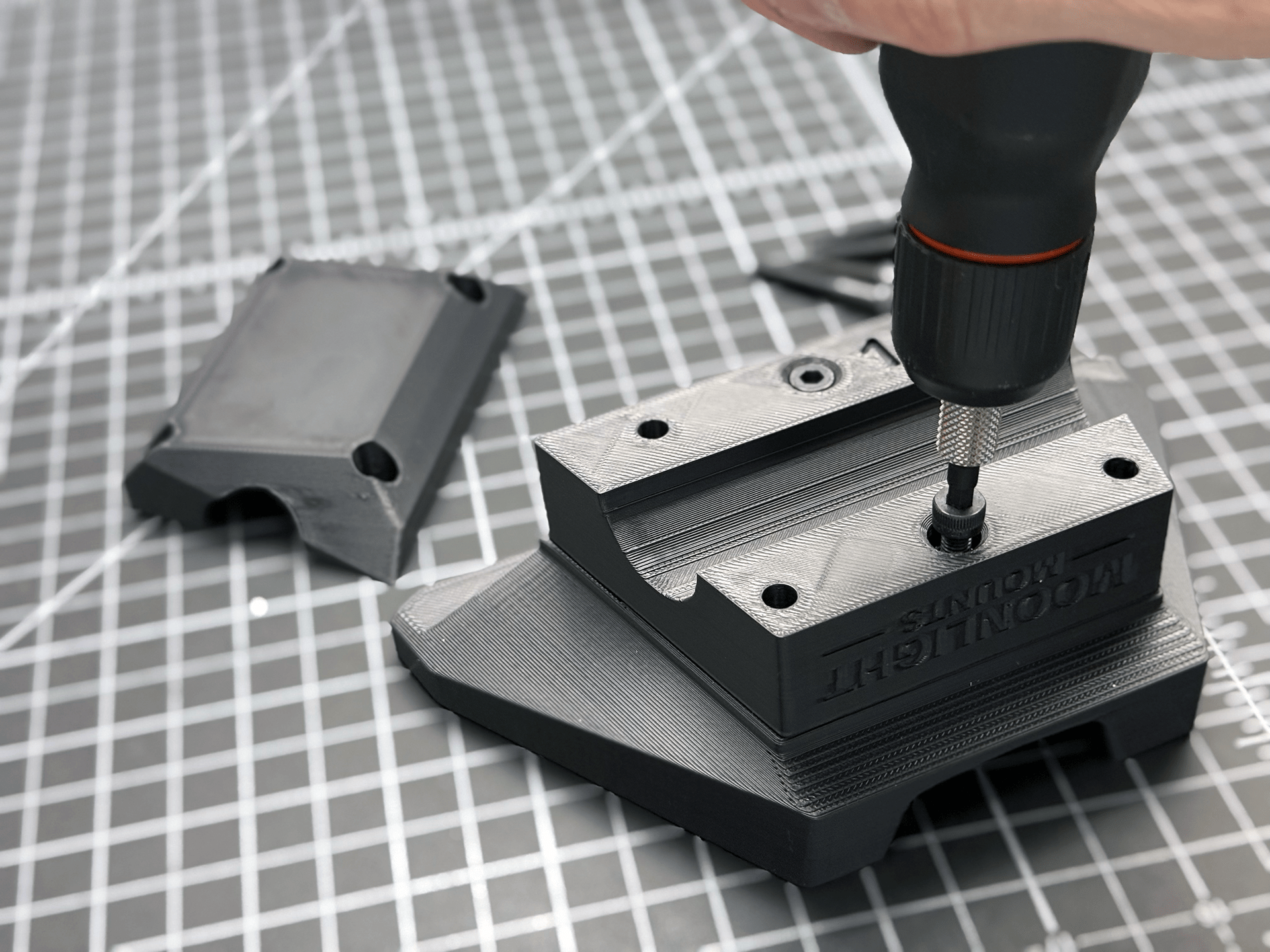 Starlink Mini Marine Rail Mount - Multi - Size Pole System (UV Protected) - Moonlight Mounts LLC