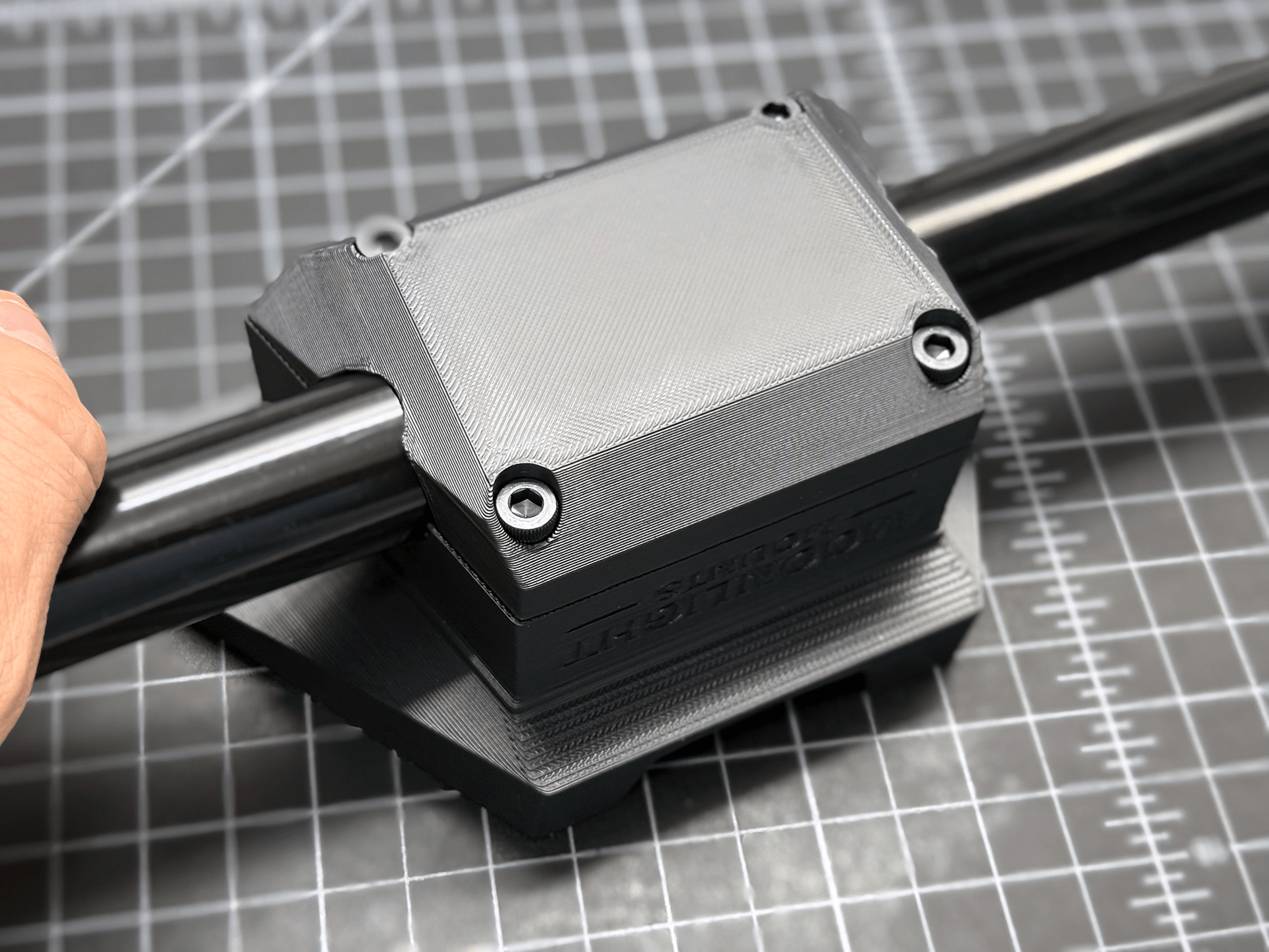 Starlink Mini Marine Rail Mount - Multi - Size Pole System (UV Protected) - Moonlight Mounts LLC