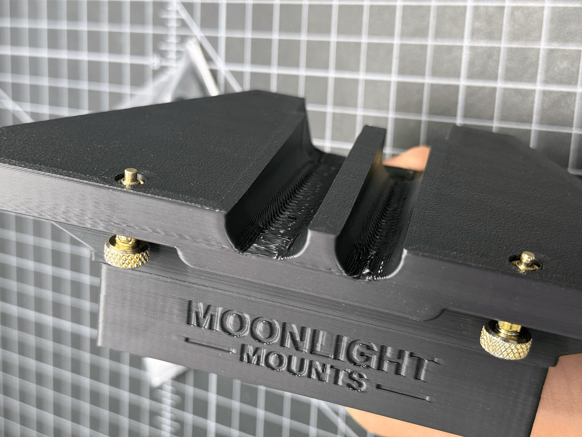 Starlink Mini Marine Rail Mount - Multi - Size Pole System (UV Protected) - Moonlight Mounts LLC