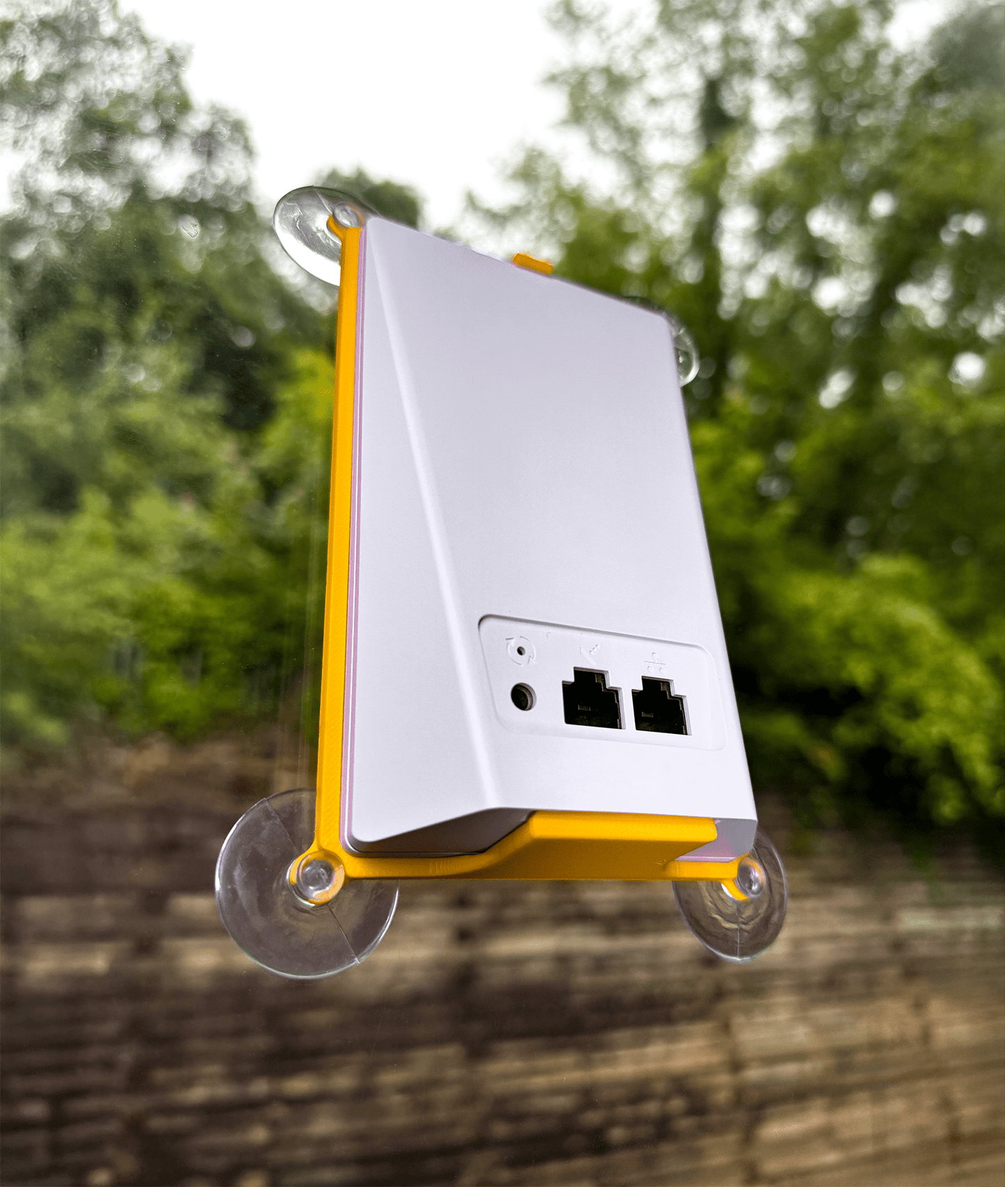 Starlink Router Mini Suction Cup Mount - RV Glass Window Mount (UV Protected) - Moonlight Mounts LLC