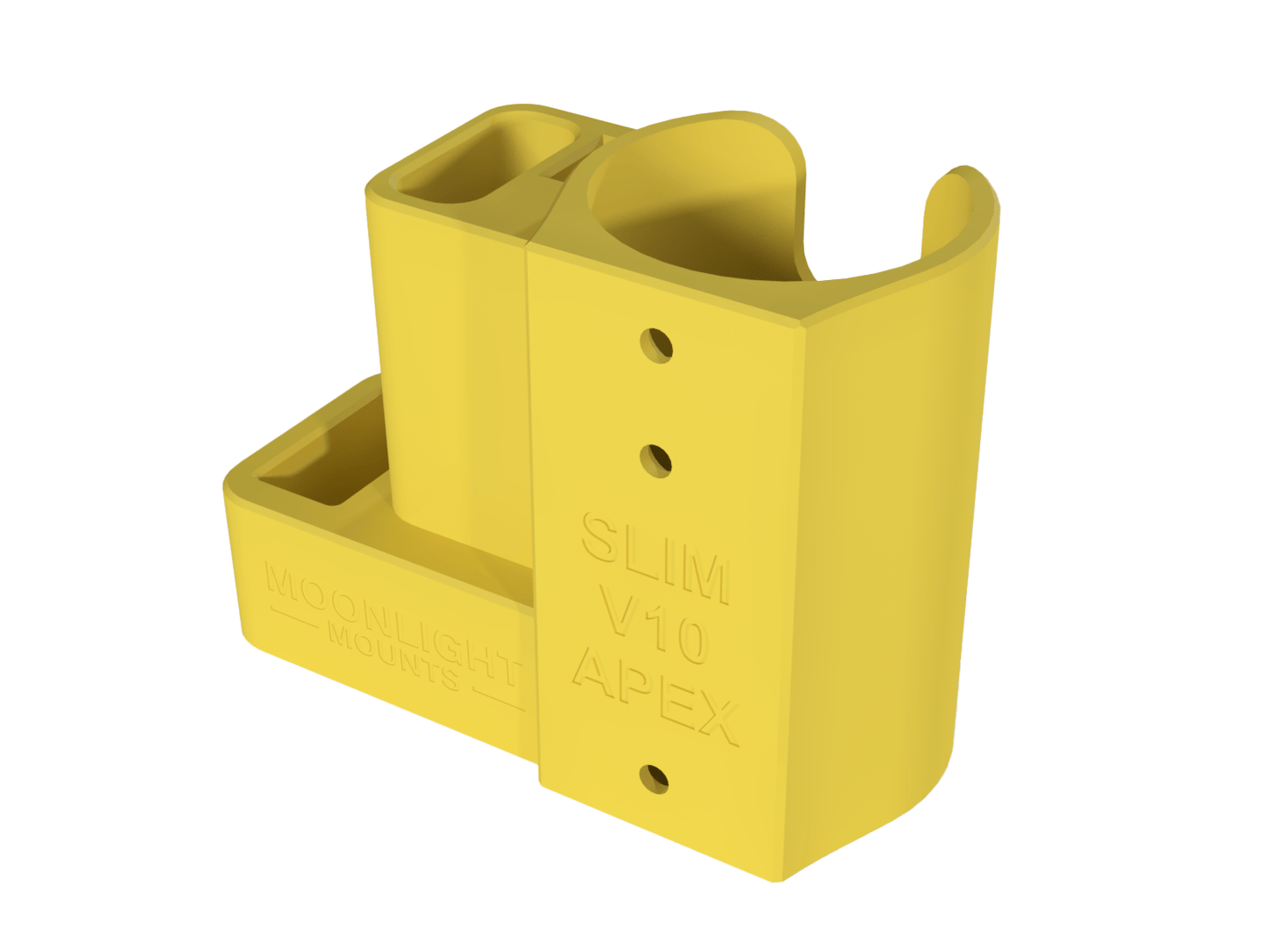 Wall Mount Station for Fanttik Slim V10 Apex/Mate Car Workshop Vacuum - Moonlight Mounts LLC