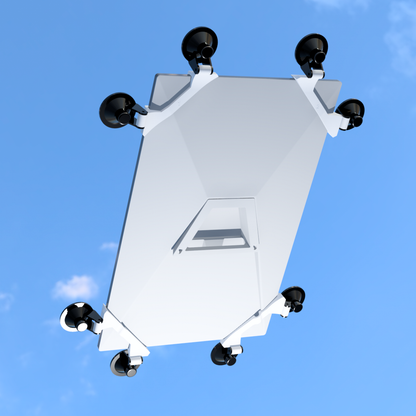 Starlink Gen3 Suction Cup Mount - Residential Gen 3 Rev4 Standard UTA-232 - Panoramic Sunroof, Glass, Moonroof, Window System (UV Protected)