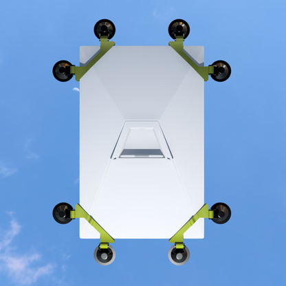 Starlink Gen3 Suction Cup Mount - Residential Gen 3 Rev4 Standard UTA-232 - Panoramic Sunroof, Glass, Moonroof, Window System (UV Protected)