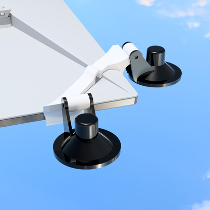 Starlink Gen3 Suction Cup Mount - Residential Gen 3 Rev4 Standard UTA-232 - Panoramic Sunroof, Glass, Moonroof, Window System (UV Protected)