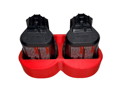 Dual Wall Mount for Bosch BAT414 Batteries - Moonlight Mounts LLC