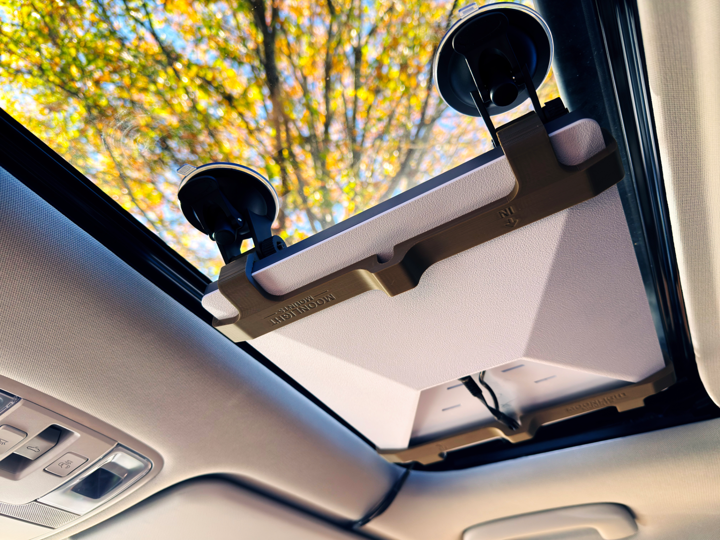 Starlink Mini Suction Cup Mount - Compact Edition for Small Sunroofs, Boat Hatches (UV Protected)