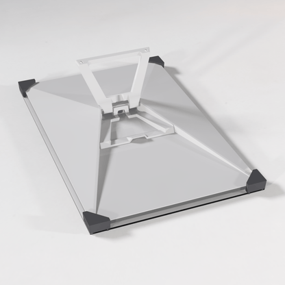Starlink Gen3 Hail Guard and Impact Resistant 4.5mm Polycarbonate Shield - Residential Gen 3 Rev4 Standard UTA - 232 (UV Protected) - Moonlight Mounts LLC