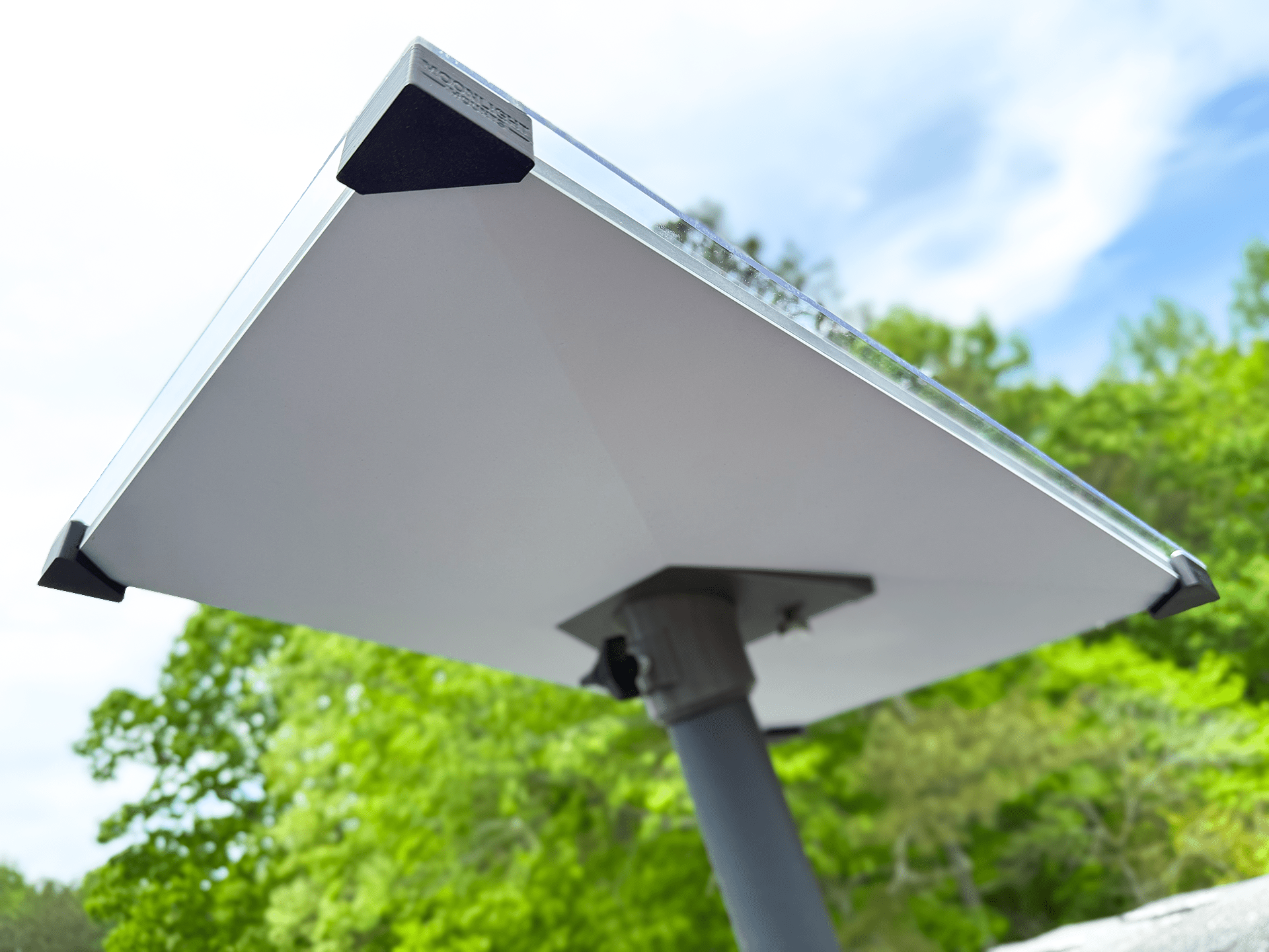 Starlink Gen3 Hail Guard and Impact Resistant 4.5mm Polycarbonate Shield - Residential Gen 3 Rev4 Standard UTA - 232 (UV Protected) - Moonlight Mounts LLC
