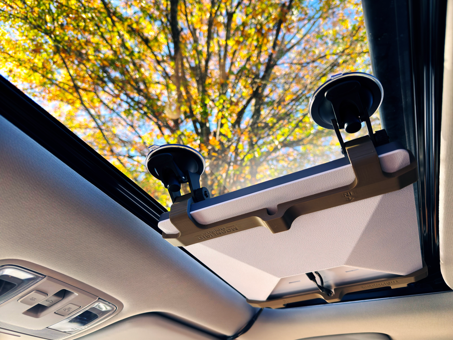 Starlink Mini Suction Cup Mount - Compact Edition for Small Sunroofs, Boat Hatches (UV Protected)