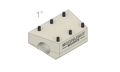 Starlink Mini Rail Mount Add - on / Replacement Pole Bracket - Moonlight Mounts