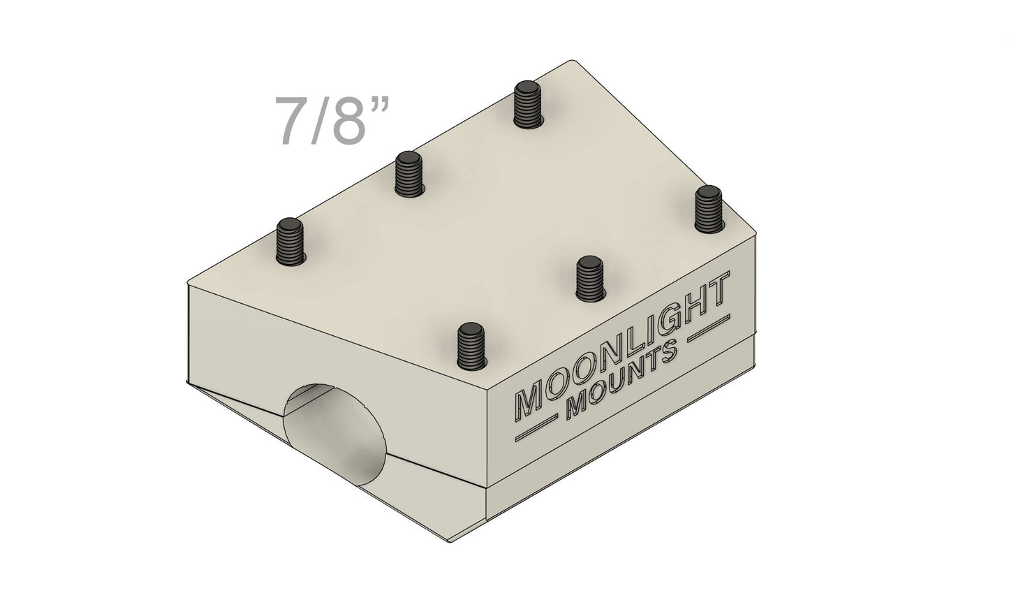 Starlink Mini Rail Mount Add - on / Replacement Pole Bracket - Moonlight Mounts