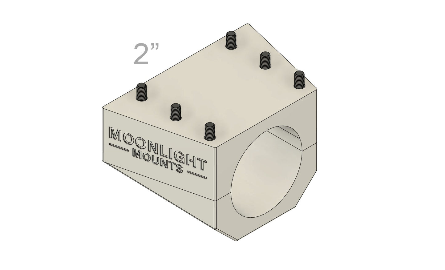 Starlink Mini Rail Mount Add - on / Replacement Pole Bracket - Moonlight Mounts