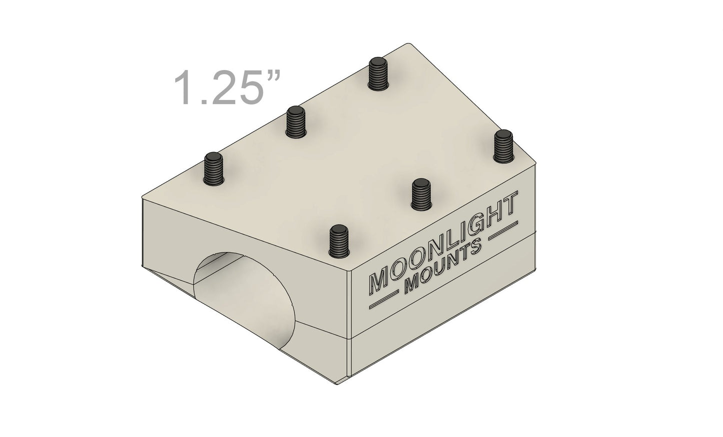 Starlink Mini Rail Mount Add - on / Replacement Pole Bracket - Moonlight Mounts