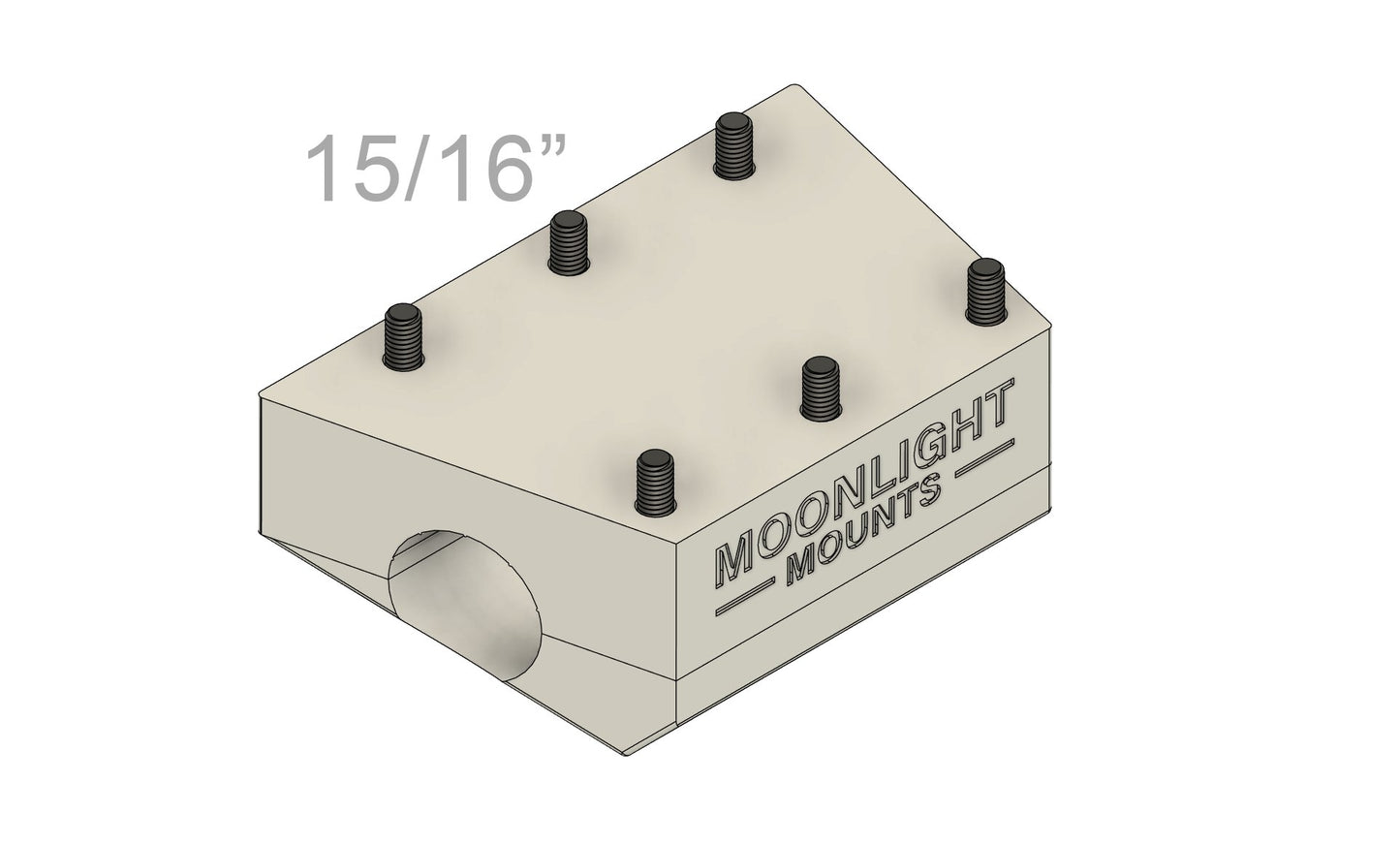 Starlink Mini Rail Mount Add - on / Replacement Pole Bracket - Moonlight Mounts