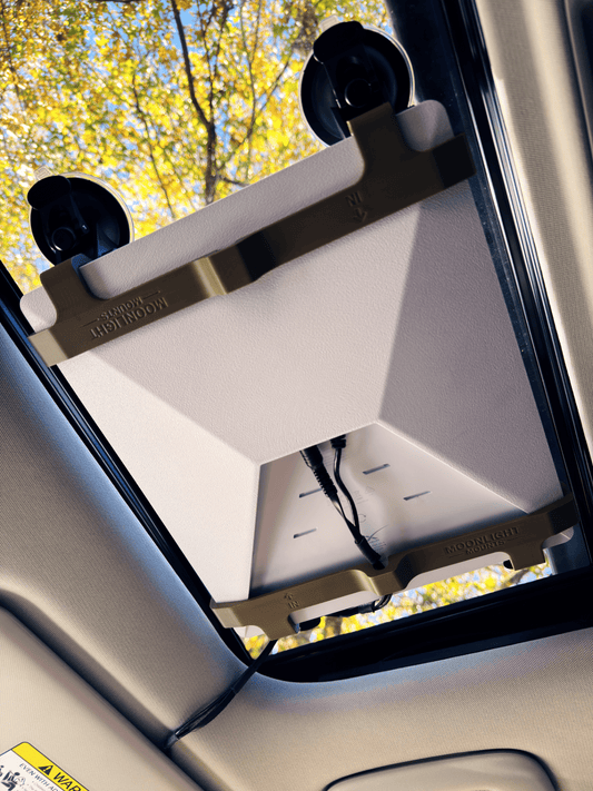 Starlink Mini Compact Mount - For Small Sunroofs & Boat Hatches (UV Protected) - Moonlight Mounts LLC