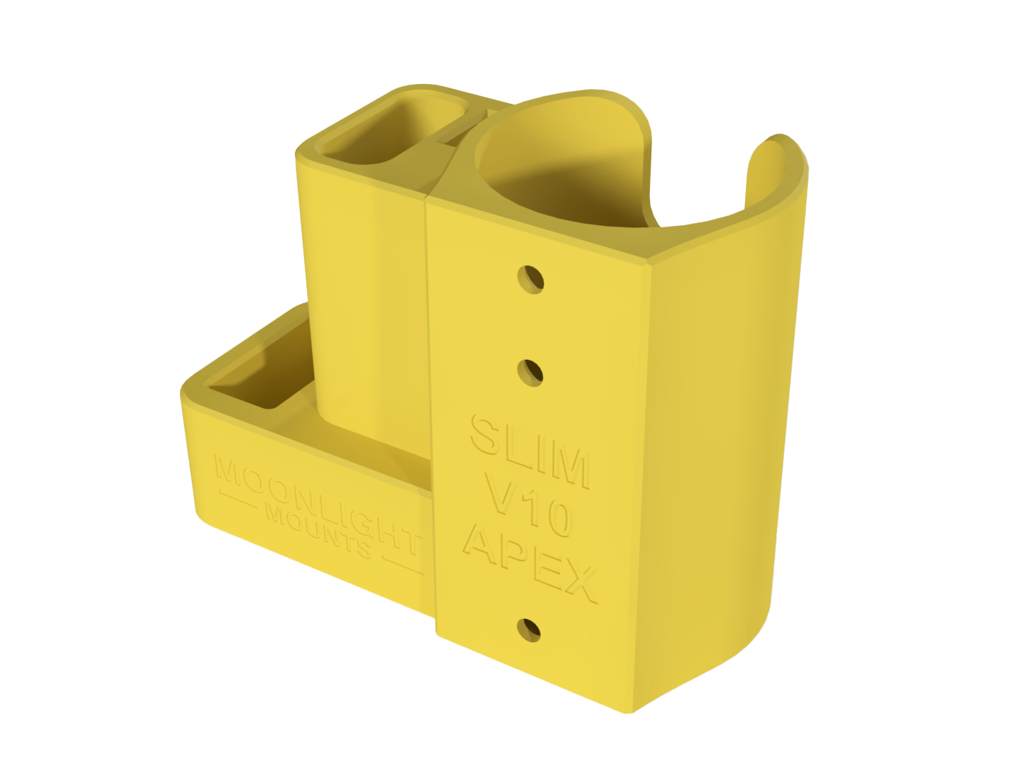 Wall Mount Station for Fanttik Slim V10 Apex/Mate Car Workshop Vacuum - Moonlight Mounts LLC