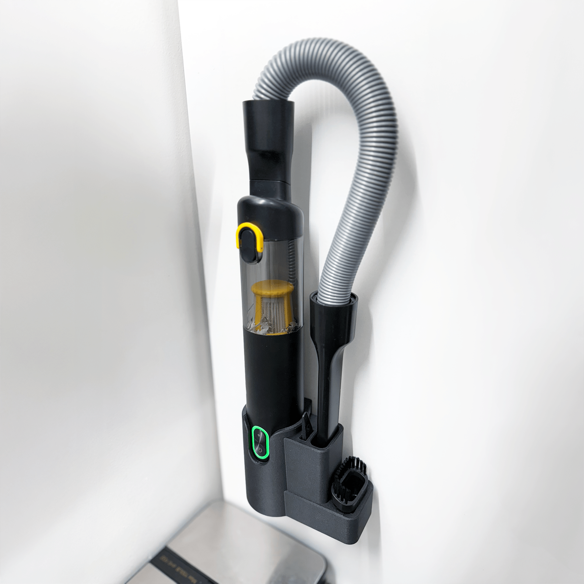 Wall Mount Station for Fanttik Slim V8 Apex/Mate Car Workshop Vacuum - Moonlight Mounts LLC