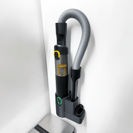 Wall Mount Station for Fanttik Slim V8 Apex/Mate Car Workshop Vacuum - Moonlight Mounts LLC